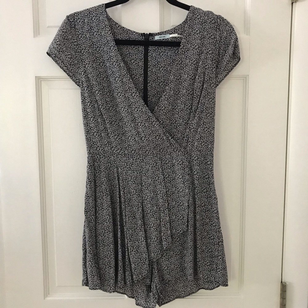 Floral urban outfitters romper